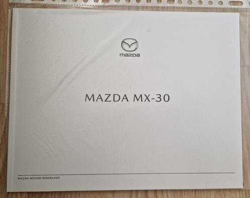 Folder Mazda MX-30, Boeken, Auto's | Folders en Tijdschriften, Zo goed als nieuw, Mazda, Ophalen of Verzenden