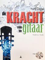 Hans Degel. De Kracht van de Gitaar. + Cd. Nieuwstaat,, Gitaar, Les of Cursus, Ophalen of Verzenden, Zo goed als nieuw
