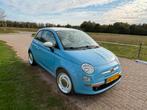 Fiat 500 0.9 Twinair C 2015 Blauw, Auto's, Fiat, Voorwielaandrijving, Euro 6, 905 kg, Bruin