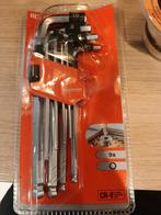 Werckmann Inbussleutelset - 9 delig, Doe-het-zelf en Verbouw, Gereedschap | Handgereedschap, Ophalen of Verzenden