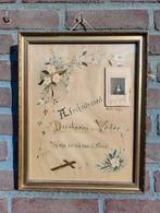 Mooie brocante lijst van een katholieke non, Ophalen of Verzenden