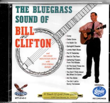 CD Bill Clifton - The bluegrass sound of (verzegeld) beschikbaar voor biedingen