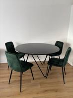 Luxe Eettafel - Furnified (Renee) 125cm, Huis en Inrichting, Tafels | Eettafels, Ophalen, Overige materialen, Marmer, 100 tot 150 cm