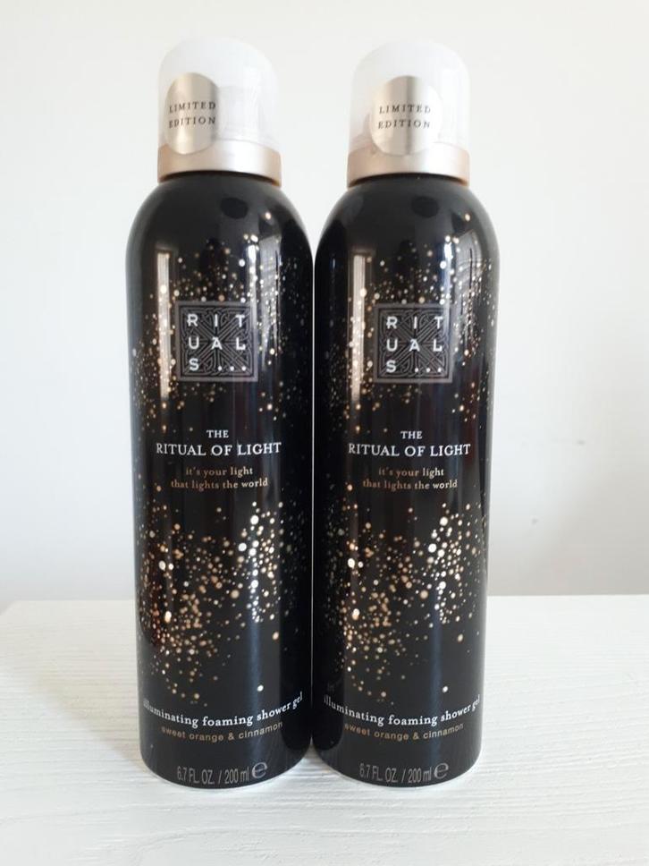Rituals The Ritual of Light shower foam 2 X LIMITED EDITION, Sieraden, Tassen en Uiterlijk, Uiterlijk | Lichaamsverzorging, Nieuw