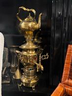 Antieke Samovar met Theepot, Ophalen of Verzenden