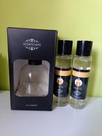 Scentchips geurolie brander van glas met olie, Ophalen of Verzenden, Nieuw, Overige materialen, Minder dan 25 cm