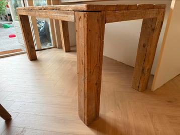 Eettafel van steigerhout - Gratis beschikbaar voor biedingen