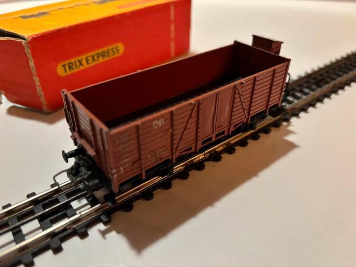 Trix goederenwagons met OVP (2), Hobby en Vrije tijd, Modeltreinen | H0, Zo goed als nieuw, Wagon, Gelijkstroom, Trix, Ophalen of Verzenden