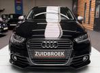 Audi A1 1.4 TSI Uniek! Black! Navi! Clima! (bj 2010), Auto's, 1398 cc, 4 cilinders, Elektrische ramen, Bedrijf