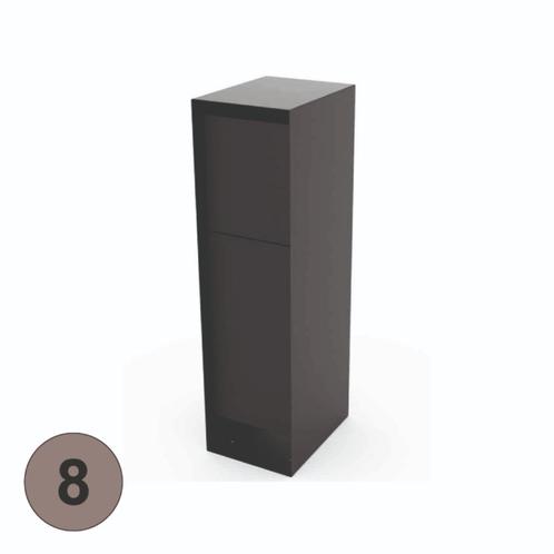 Gecoat stalen brievenbus (9 modellen), Tuin en Terras, Brievenbussen, Nieuw, Staande brievenbus, Staal, Verzenden