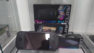 MSI Claw A1M 512gb Grip & Game + Docking beschikbaar voor biedingen