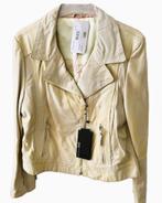 NIEUW ARMA leren jasje Katherine Lamb Mellow BANANA 44, Verzenden, Geel, Maat 42/44 (L), Nieuw