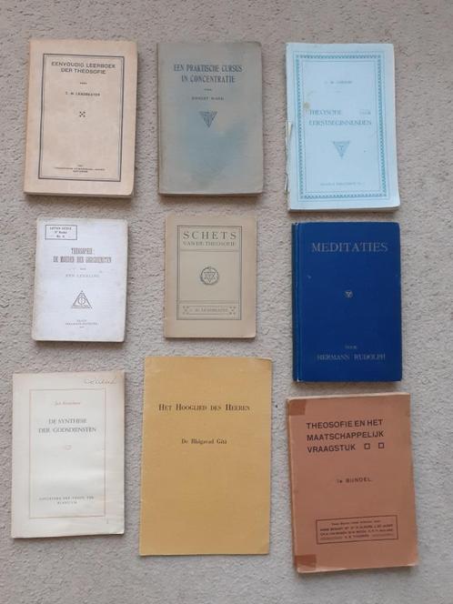Verzameling Theosofische Boekwerkjes, Boeken, Esoterie en Spiritualiteit, Gelezen, Achtergrond en Informatie, Ophalen of Verzenden