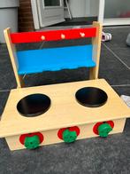 Houten keukentje, Kinderen en Baby's, Speelgoed | Houten speelgoed, Ophalen of Verzenden, Zo goed als nieuw, Meubelstuk of Keukentje
