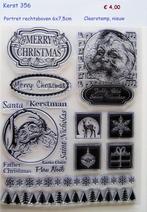 Kerst 356 Clearstamp, Hobby en Vrije tijd, Stempelen, Ophalen of Verzenden, Nieuw, Clearstamp