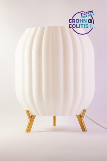 Ricardo Veilt: Sovia lamp - Goud beschikbaar voor biedingen