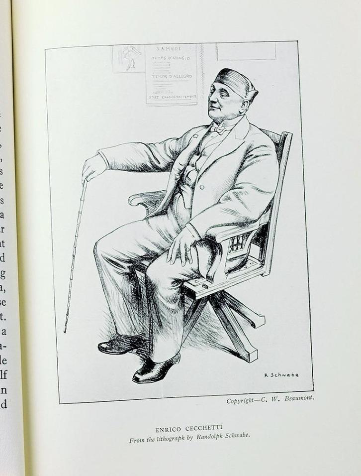 [Ballet] Enrico Cecchetti A Memoir 1929 C.W. Beaumont, Antiek en Kunst, Antiek | Boeken en Bijbels, Ophalen of Verzenden