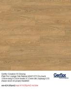 Plak Pvc Gerflor Oak Natural Toplaag 0,55 Dry-back €14,95m2, Huis en Inrichting, Stoffering | Vloerbedekking, Plak Pvc vloer, Bruin