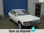 Mercedes-Benz 190-serie 2.0 E APK 07-2026 ABS CV LM, Auto's, Oldtimers, Zwart, Mercedes-Benz, Bedrijf, Handgeschakeld