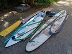2 surfplanken met toebehoren, Watersport en Boten, Windsurfen, Ophalen, Gebruikt, Minder dan 250 cm