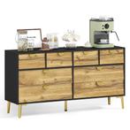 Modern Dressoir met 8 Lades, Huis en Inrichting, Kasten | Dressoirs, Kunststof, Info@outdoorhub.eu, Verzenden, 150 tot 200 cm