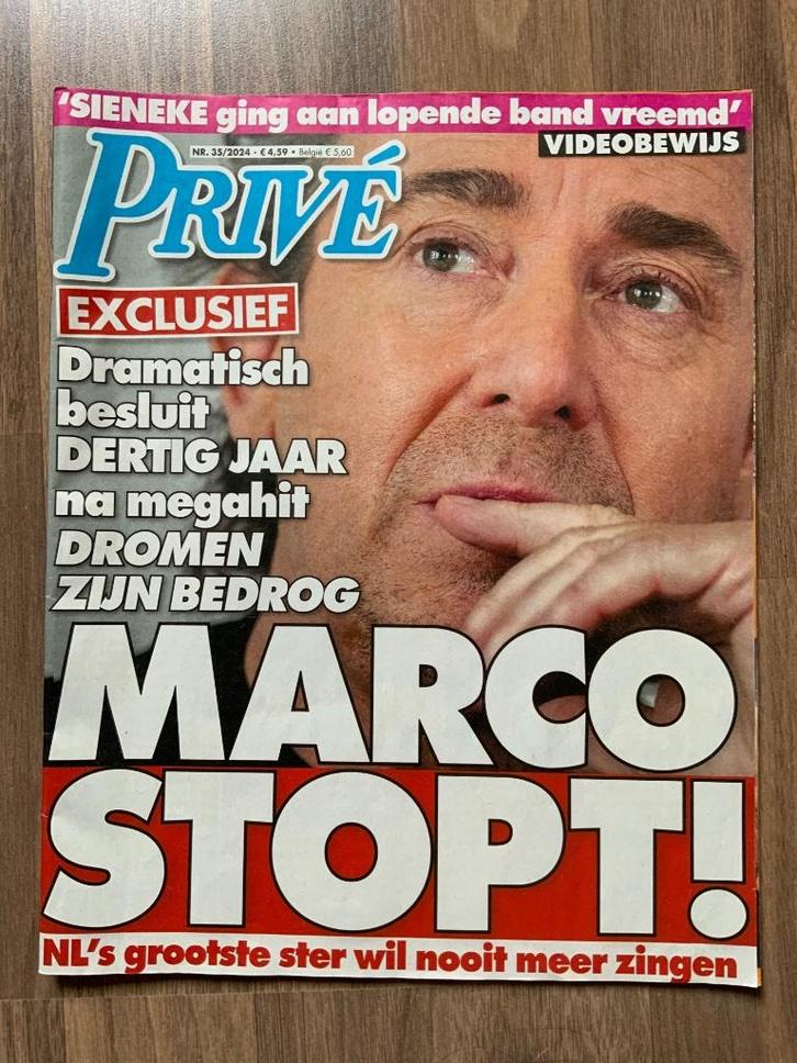 Prive Tijdschrift 35 2024 - Marco Borsato, Max Verstappen, Verzamelen, Tijdschriften, Kranten en Knipsels, Tijdschrift, Nederland