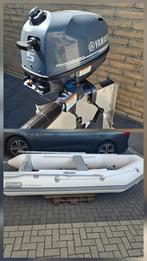 NIEUWE Rubberboot Zodiac buitenboordmotor Yamaha 5 pk 4takt, Airdeck, Yamaha, Ophalen of Verzenden, Zo goed als nieuw