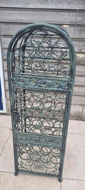 Wijnrek wijn kast groot landelijk voor 45 flessen beschikbaar voor biedingen