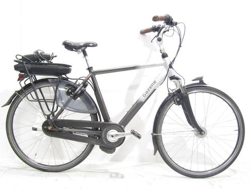 Gazelle Orange grijs heren 53cm 28inch, Fietsen en Brommers, Elektrische fietsen, Gebruikt, Gazelle, 51 tot 55 cm