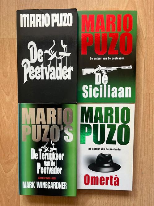 Mario Puzo boeken (o.a. The Godfather), Boeken, Avontuur en Actie, Zo goed als nieuw, Ophalen of Verzenden