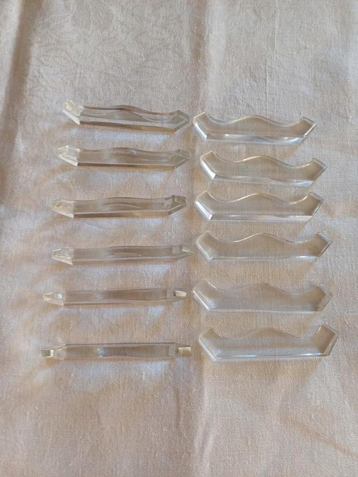 Jugendstil messenleggers in doos, Antiek en Kunst, Antiek | Bestek, Ophalen of Verzenden