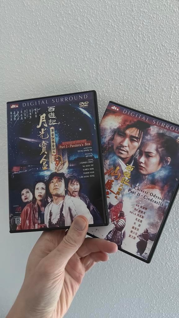 A Chinese Odyssey 1 & 2 op DVD - import China, Cd's en Dvd's, Dvd's | Filmhuis, Gebruikt, Azië, Vanaf 16 jaar, Verzenden