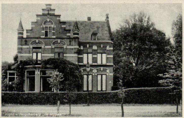 Vught - Jeugdherberg de Mijlpaal - 1938 gelopen, Verzamelen, Ansichtkaarten | Nederland, Gelopen, Noord-Brabant, 1920 tot 1940