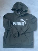 Puma hoodie donkergroen maat 152, Jongen, Puma, Trui of Vest, Gebruikt