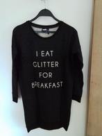 Lange zwarte trui/jurk Catwalk Junkie mt S, Zwart, Ophalen of Verzenden, Zo goed als nieuw, Catwalk Junkie