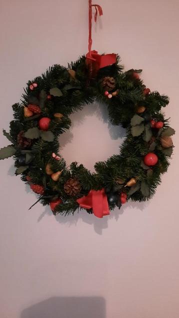 Kerst Krans  40 cm. beschikbaar voor biedingen