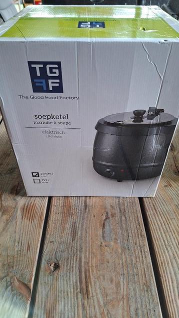 2x TGFF electrische soepketel met thermostaat NIEUW! beschikbaar voor biedingen