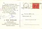 J. ten Wolde, Scheveningen - 09.1956 - briefkaart, Ophalen of Verzenden, Briefkaart