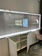 Vitrine kasten, Huis en Inrichting, Kasten | Vitrinekasten, Zo goed als nieuw, 150 tot 200 cm, 25 tot 50 cm, 50 tot 100 cm