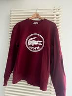 Lacoste bordeaux trui maat S, Kleding | Heren, Ophalen of Verzenden, Zo goed als nieuw, Rood