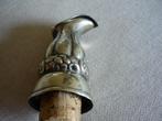 Vintage Wijnstopper met schenktuit/alpacca, Antiek en Kunst, Antiek | Goud en Zilver, Verzenden