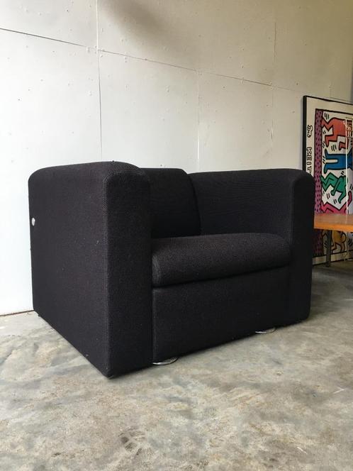 Artifort vintage stoel Kho Liang Ie design retro midcentury, Huis en Inrichting, Fauteuils, Gebruikt, Hout, Metaal, Stof, Overige materialen
