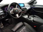 BMW 5 Serie 530e M Performance Aut- Harman/kardon, Ambient l, Auto's, BMW, Te koop, Zilver of Grijs, 1515 kg, Gebruikt