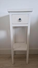 Plantentafel, nachtkastje, halkastje. Wit, Huis en Inrichting, Ophalen of Verzenden