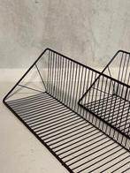 Jaren 70 wandrekken 2x vintage boekenplanken retro bruin, Gebruikt, Ophalen of Verzenden, Onbekend, Nvt