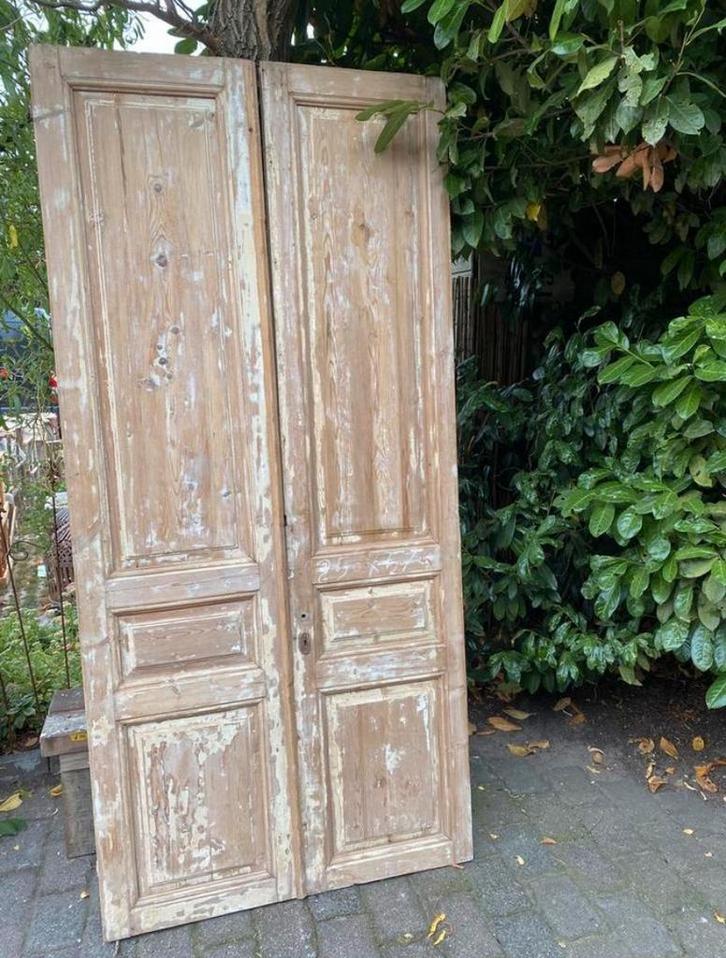 Gave set oude paneeldeuren, Huis en Inrichting, Woonaccessoires | Wanddecoraties, Gebruikt, Ophalen