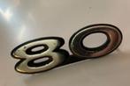 AUDI 80  EMBLEEM, Verzamelen, Ophalen of Verzenden, Gebruikt, Auto's
