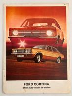 Ford Cortina - Mapje met brochure + uitvouwposters, Boeken, Auto's | Folders en Tijdschriften, Gelezen, Ford, Verzenden, Zie beschrijving