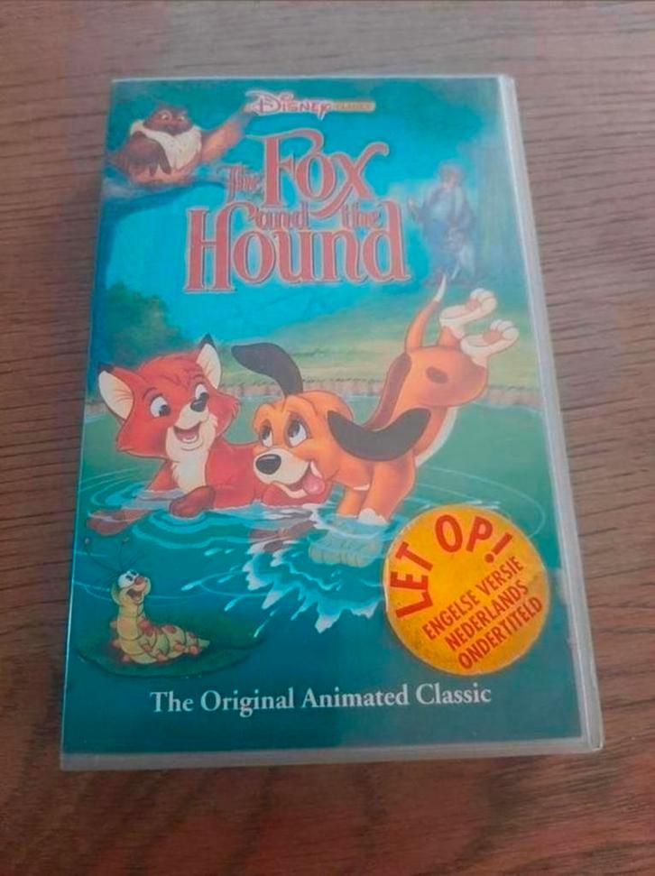 Disney Classic Fox and the Hound videoband. Engels gesproken, Cd's en Dvd's, VHS | Kinderen en Jeugd, Gebruikt, Tekenfilms en Animatie