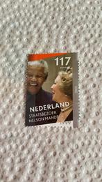 Postzegel Nederland Mandela Beatrix - Gebruikt, Ophalen of Verzenden, Na 1940